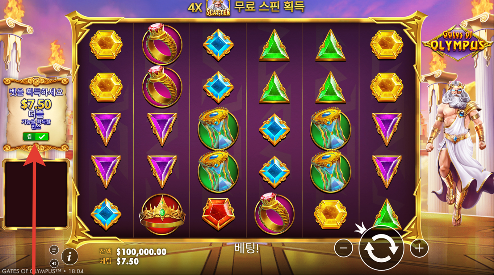 안테 베팅 옵션